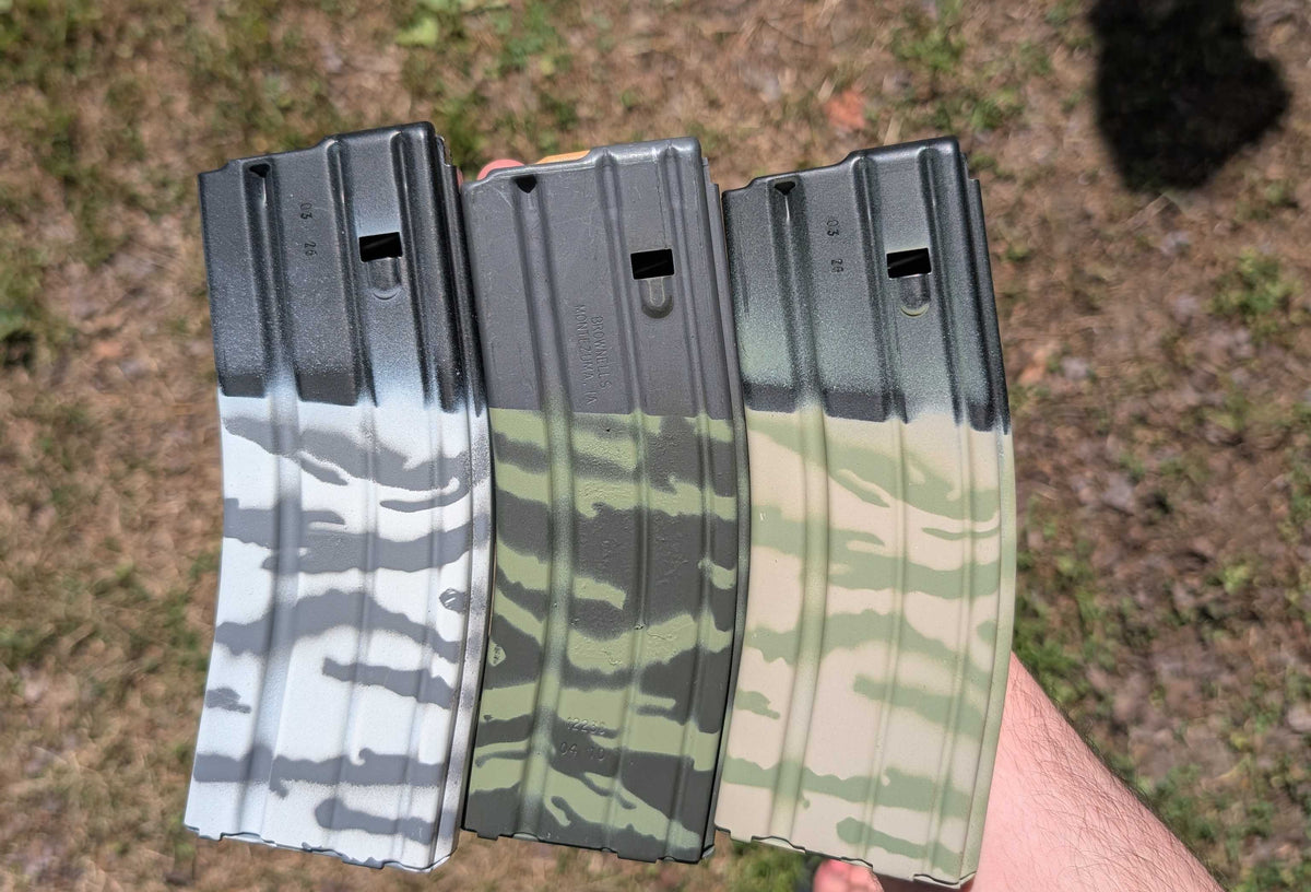 Custom Camo AR15 Mags