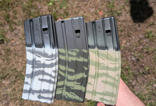 Custom Camo AR15 Mags